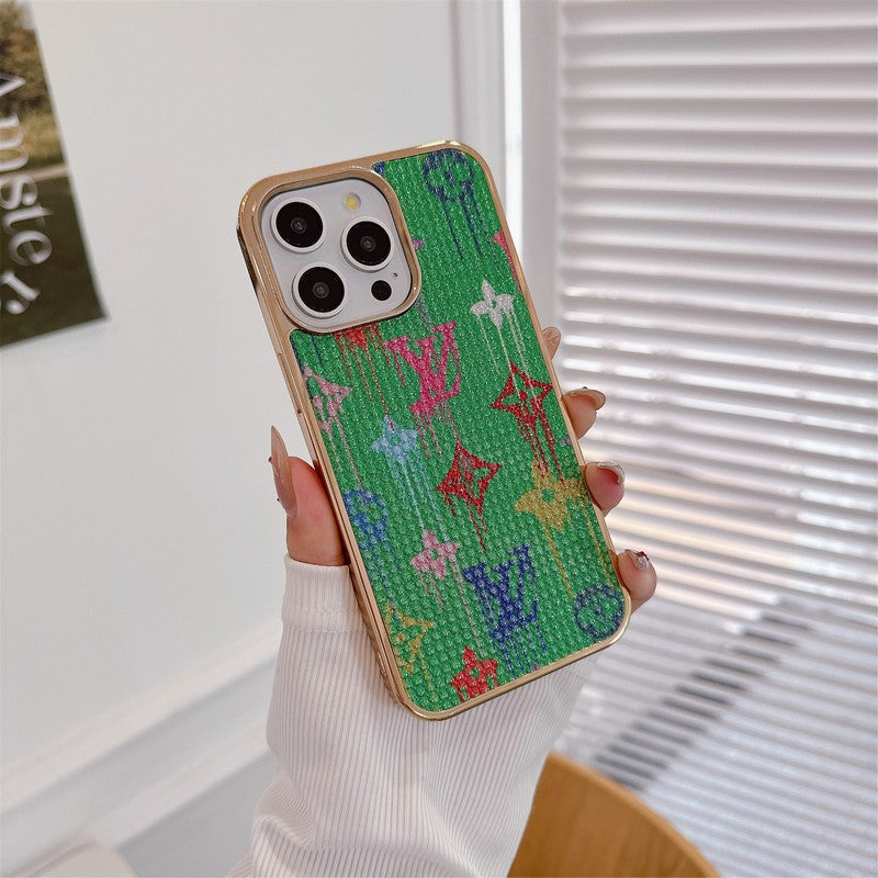 Luksusfarget iPhone-deksel