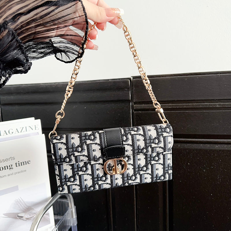 Modische Tasche, Schals, Kette, iPhone-Hülle