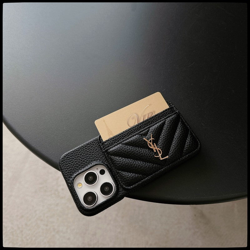 Kožené pouzdro na iPhone Saint Card Bag