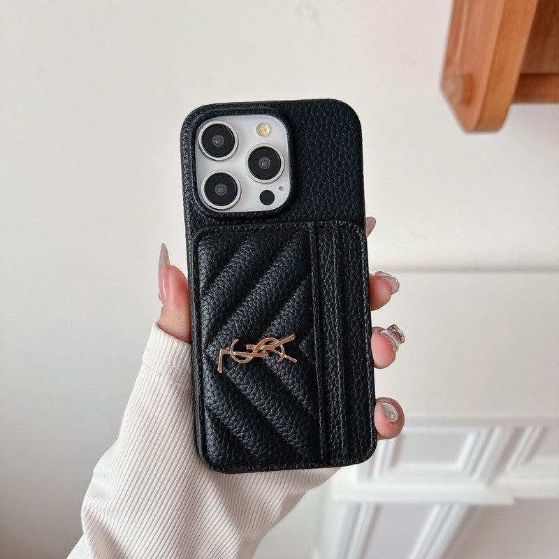 Kožené pouzdro na iPhone Saint Card Bag