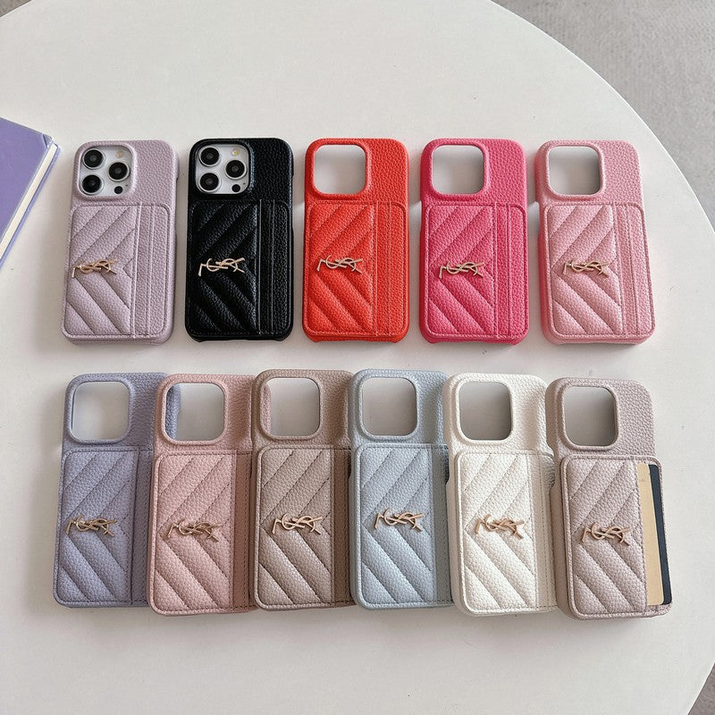 Kožené pouzdro na iPhone Saint Card Bag