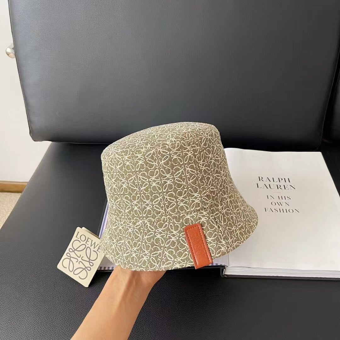 Luxusní čepice Loewe Anagram Monogram Bucket pro muže & Ženy