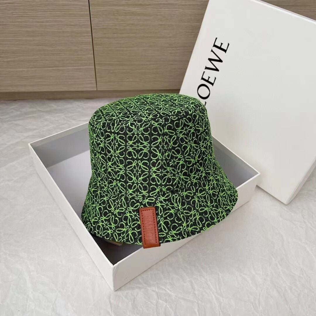 Luxusní čepice Loewe Anagram Monogram Bucket pro muže & Ženy