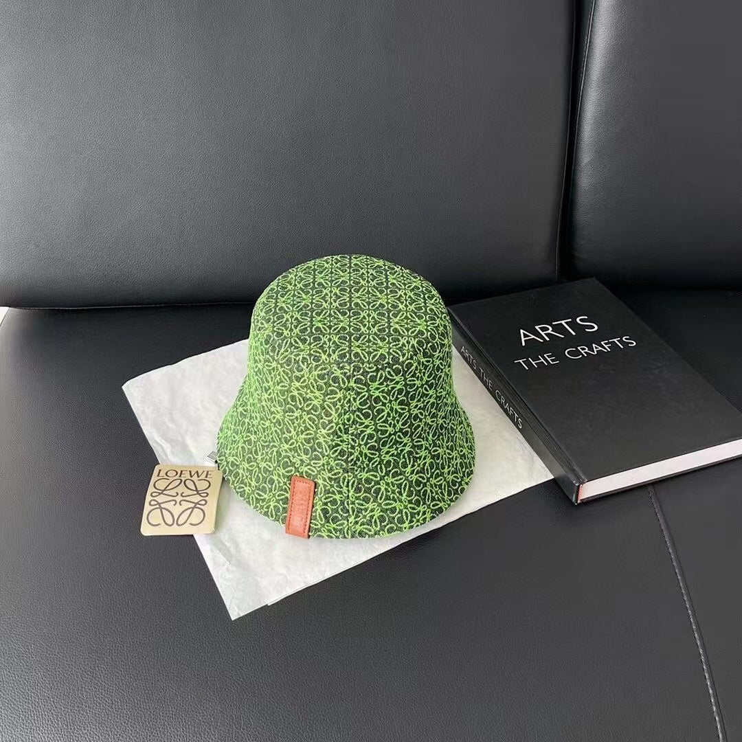 Luxusní čepice Loewe Anagram Monogram Bucket pro muže & Ženy