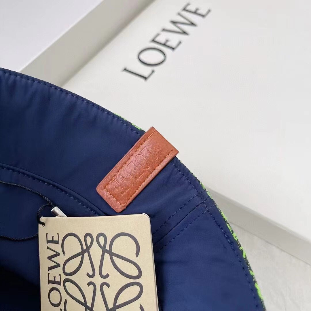 Luxusní čepice Loewe Anagram Monogram Bucket pro muže & Ženy