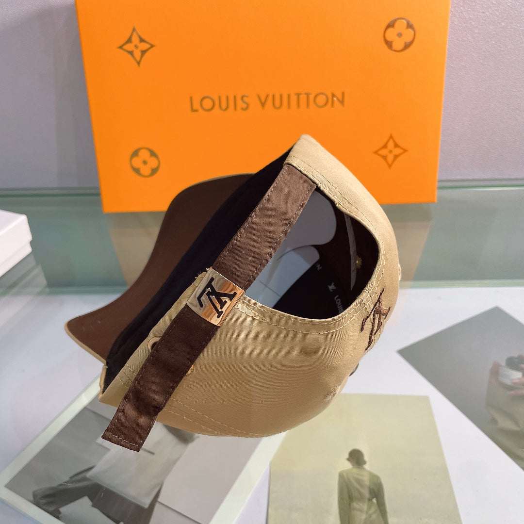 Berretto da baseball con monogramma ricamato di lusso | Cappello di design di lusso