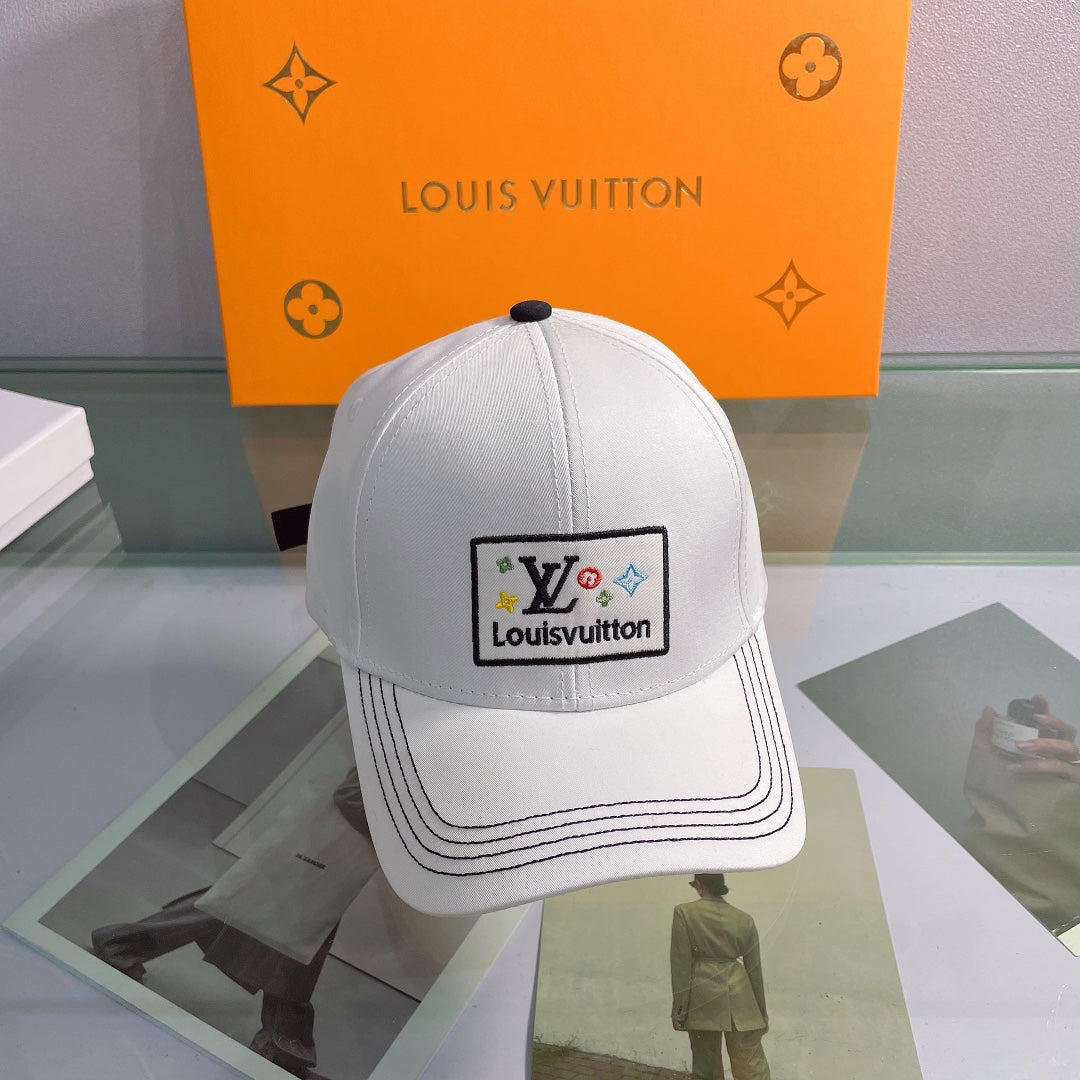 Berretto da baseball con monogramma ricamato di lusso | Cappello di design di lusso