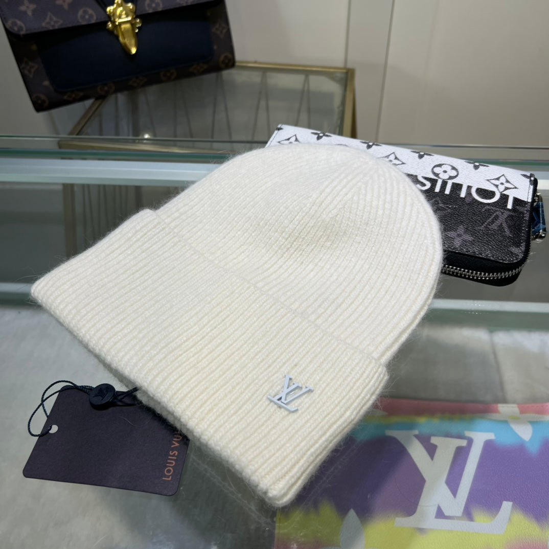 Berretto di lana ricamato di lusso | Cappello invernale di design di lusso