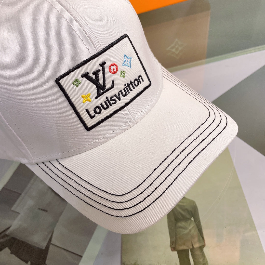 Berretto da baseball con monogramma ricamato di lusso | Cappello di design di lusso