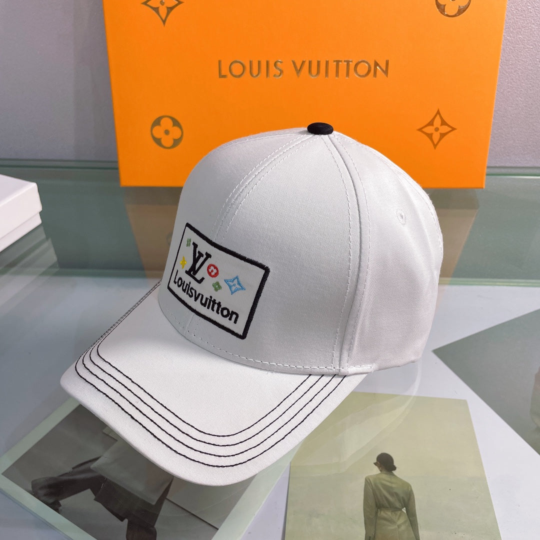 Berretto da baseball con monogramma ricamato di lusso | Cappello di design di lusso