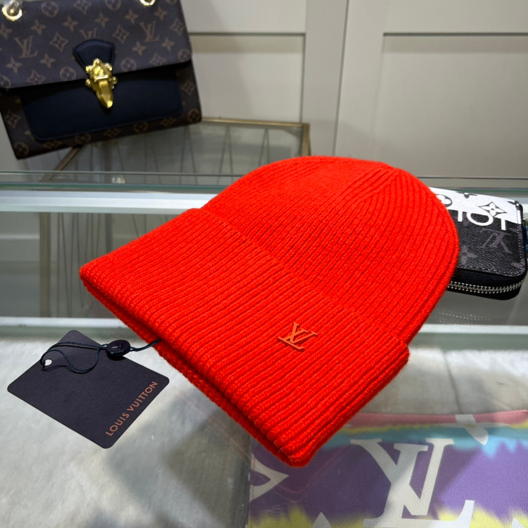 Berretto di lana ricamato di lusso | Cappello invernale di design di lusso