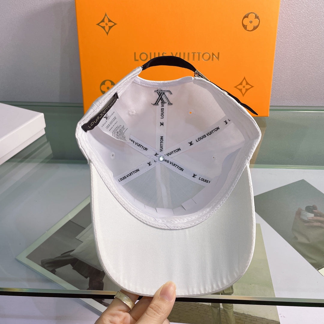 Berretto da baseball con monogramma ricamato di lusso | Cappello di design di lusso
