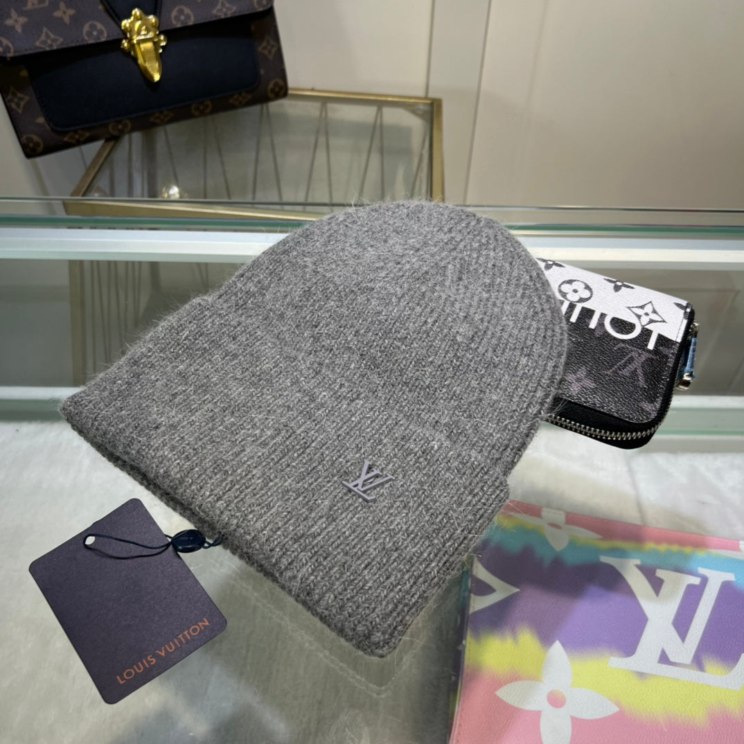 Berretto di lana ricamato di lusso | Cappello invernale di design di lusso