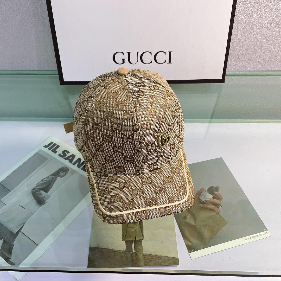 Klasická kšiltovka GG Canvas Baseball | Luxusní designový nastavitelný klobouk