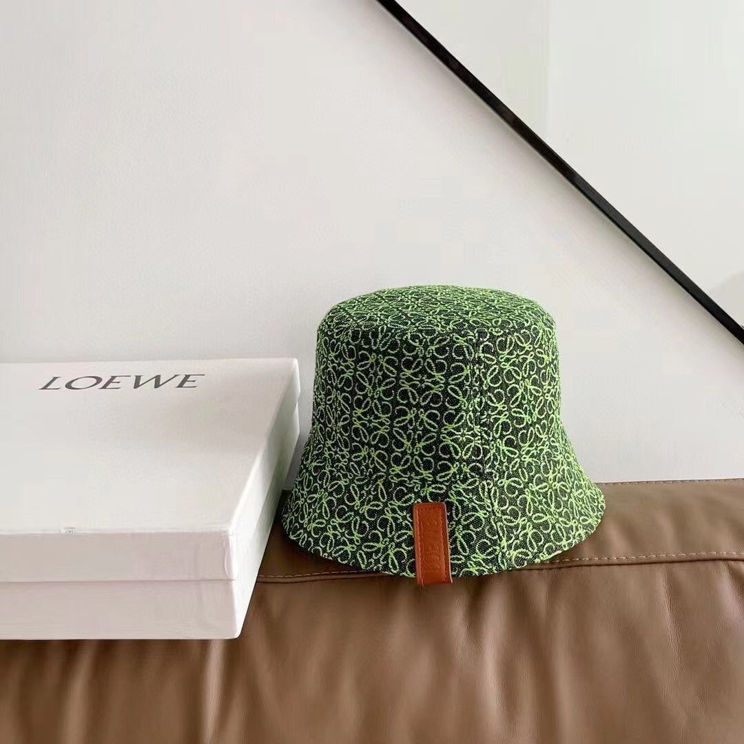 Luxusní čepice Loewe Anagram Monogram Bucket pro muže & Ženy
