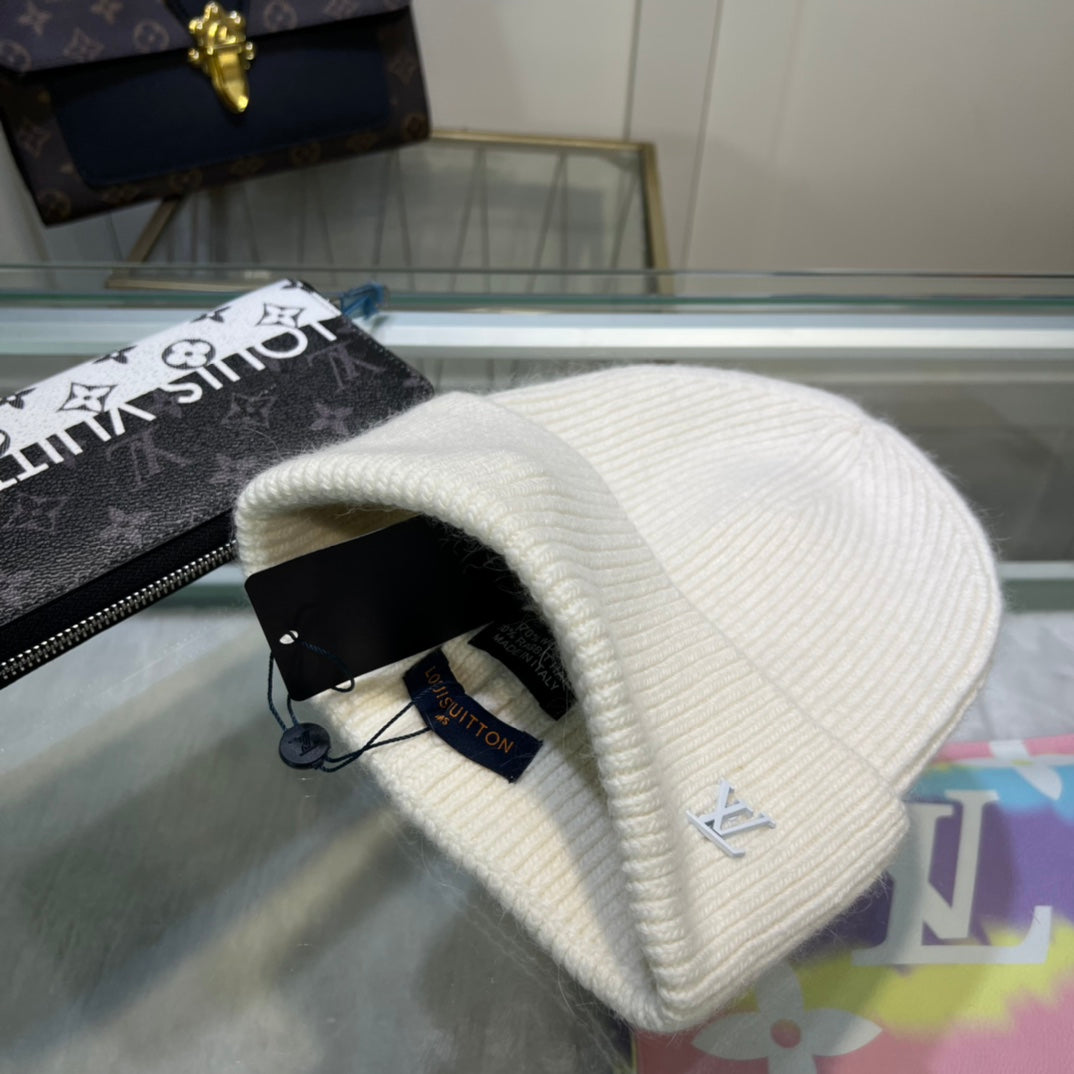 Berretto di lana ricamato di lusso | Cappello invernale di design di lusso