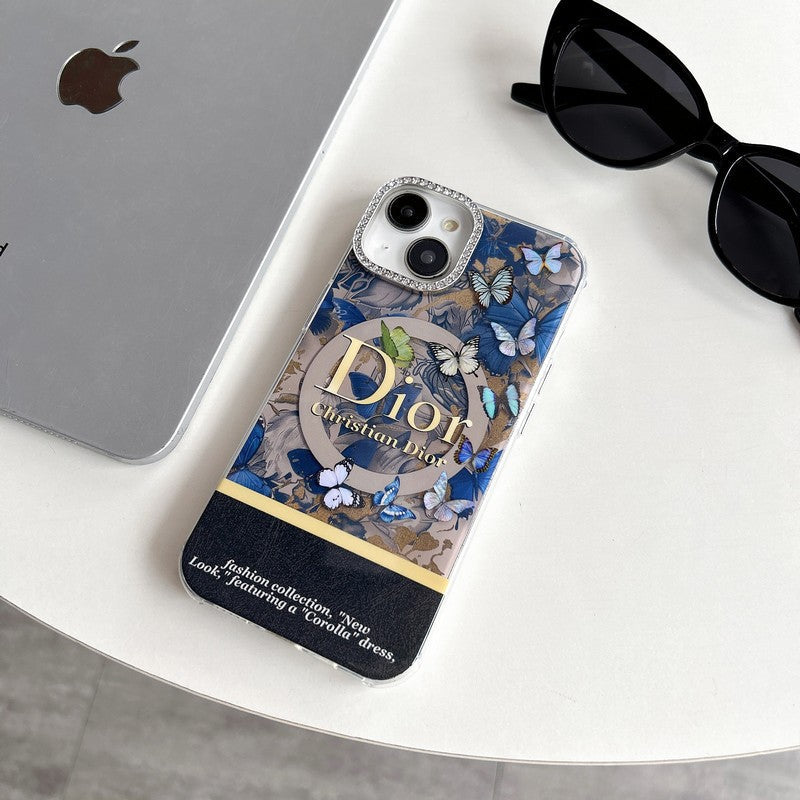 Funda de iPhone de cristal de moda