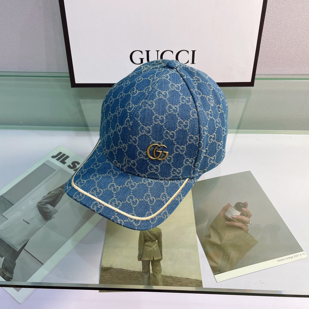 Klasická kšiltovka GG Canvas Baseball | Luxusní designový nastavitelný klobouk