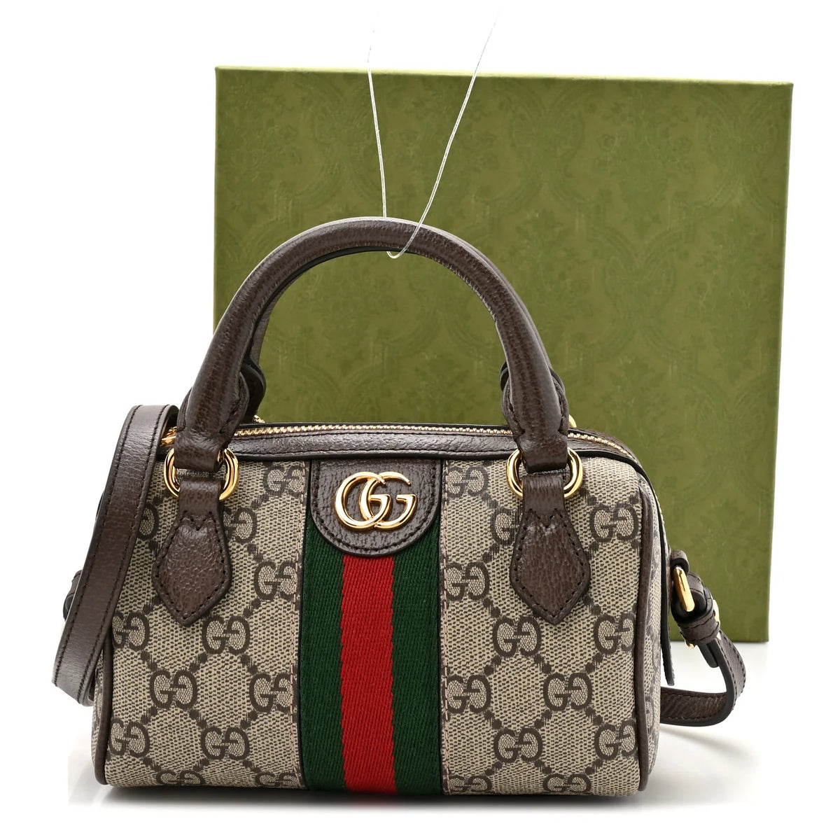 Lichte luxe mini Boston handtas