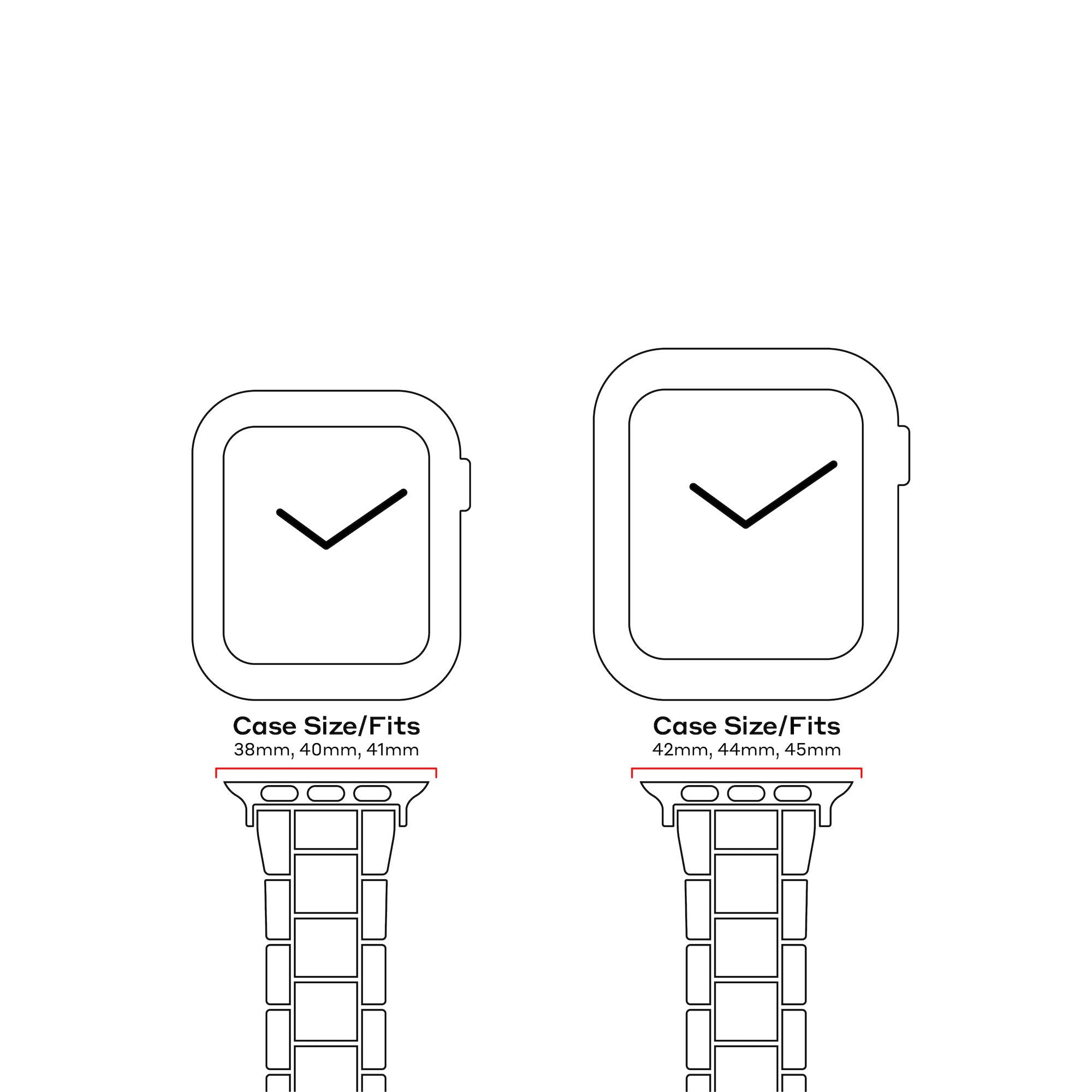Apple Watch Band in Clear