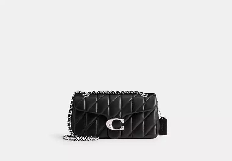 CO Quilted Chain Shoulder Bag – Structured Mini Crossbody