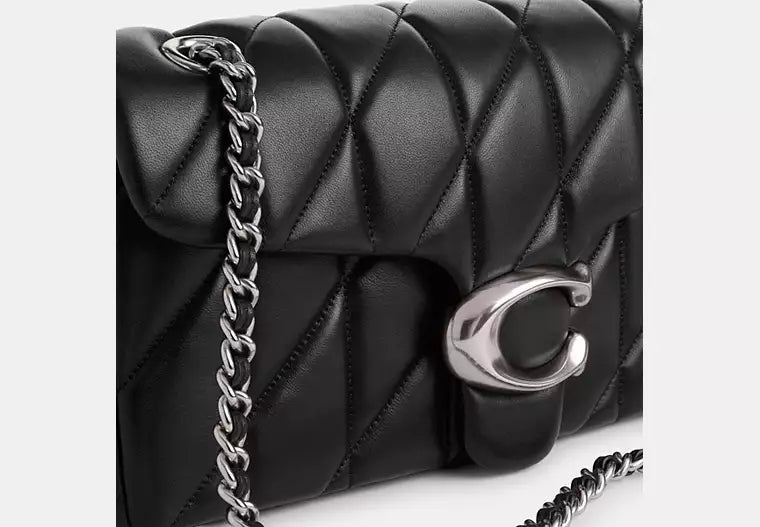 CO Quilted Chain Shoulder Bag – Structured Mini Crossbody