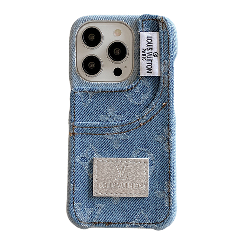 Farmer szövet iPhone tok beépített kártyatartóval