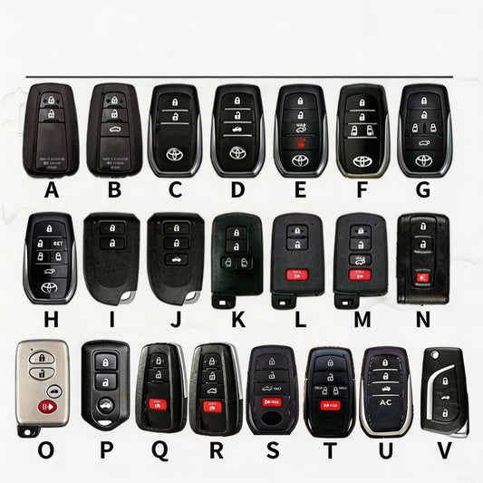 Pouzdro na klíče Toyota z horní kůže