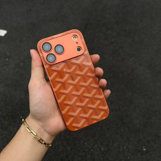G-Y Luxury Geometrisk Monogram iPhone-deksel