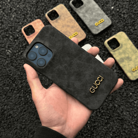 Κλασική Vintage θήκη iPhone σε στυλ σουέτ