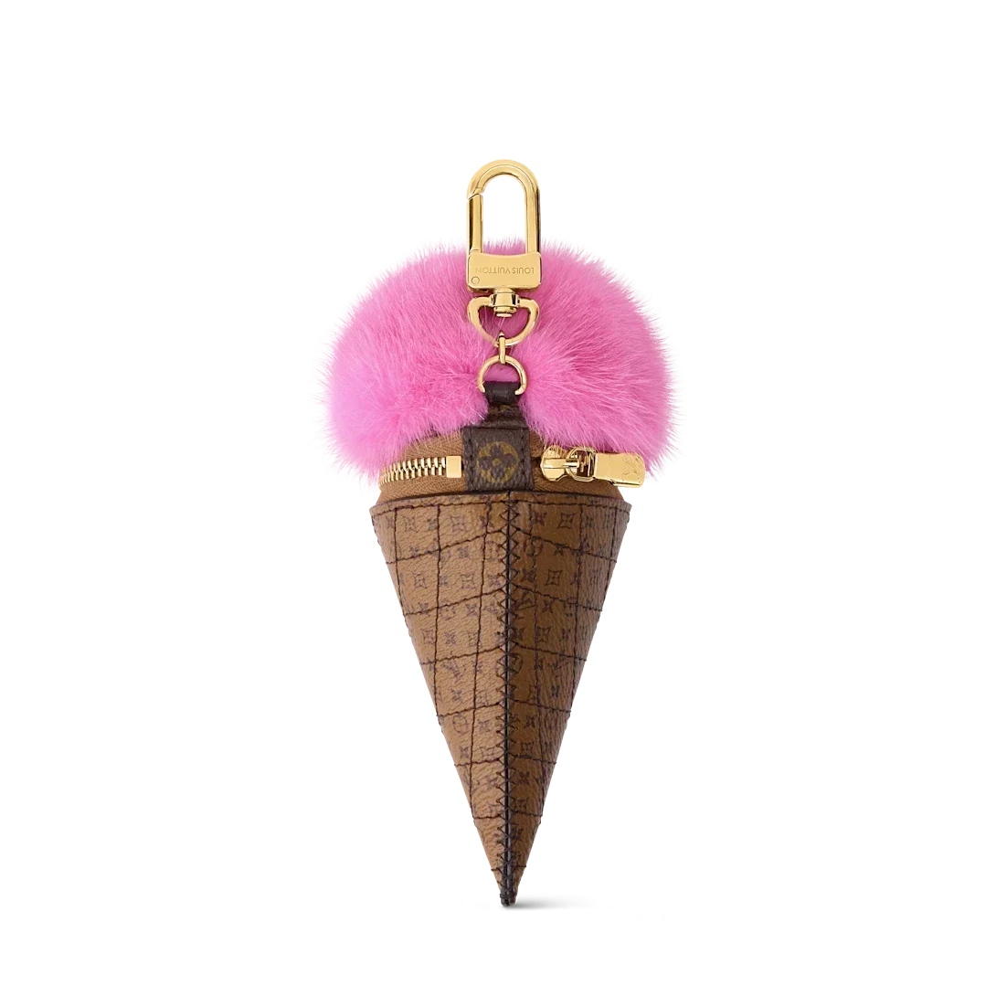 Luxury Cute Ice Cream Bag Charm