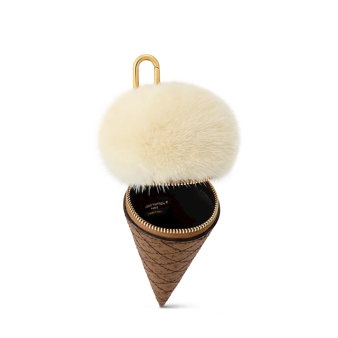 Luxury Cute Ice Cream Bag Charm