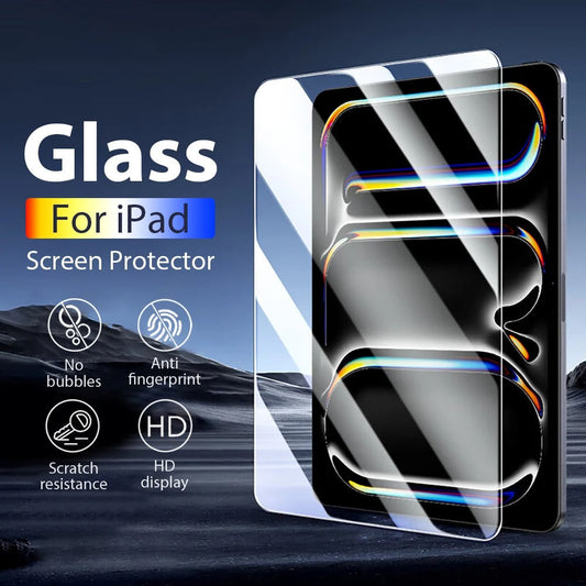 طبقة حماية للشاشة من الزجاج المقسى لجهاز iPad
