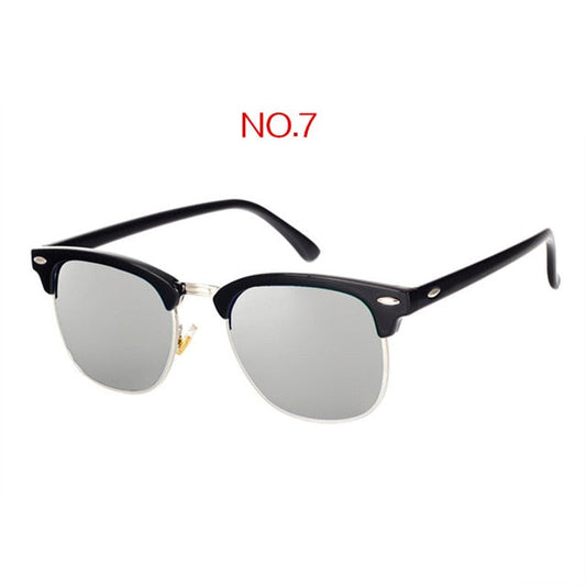 Gafas de sol polarizadas YOOSKE para mujer y hombre, gafas de sol cuadradas clásicas de diseñador de marca, espejo de conducción UV400 para coche
